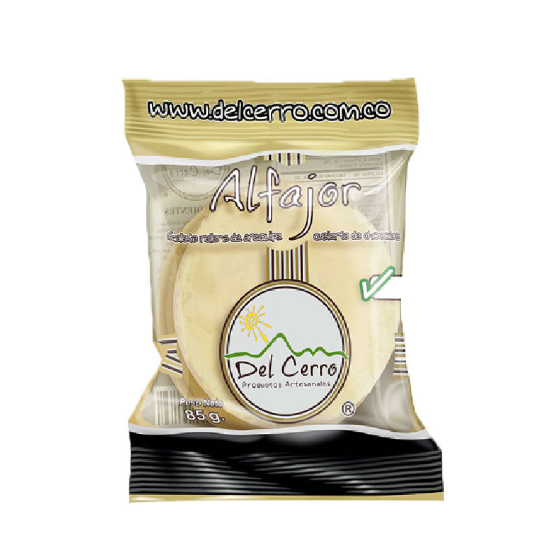 ALFAJORES DEL CERRO 85G BLANCO