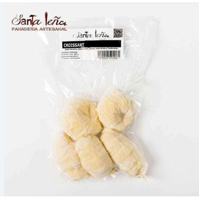 CROISSANT CHOCO NEGRO X 5U  SANTA LENA