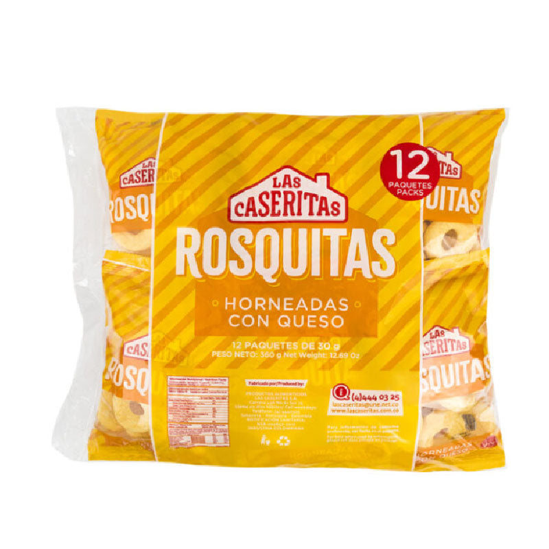 ROSQUITAS HORNEADAS CONN QUESO CASERITAS