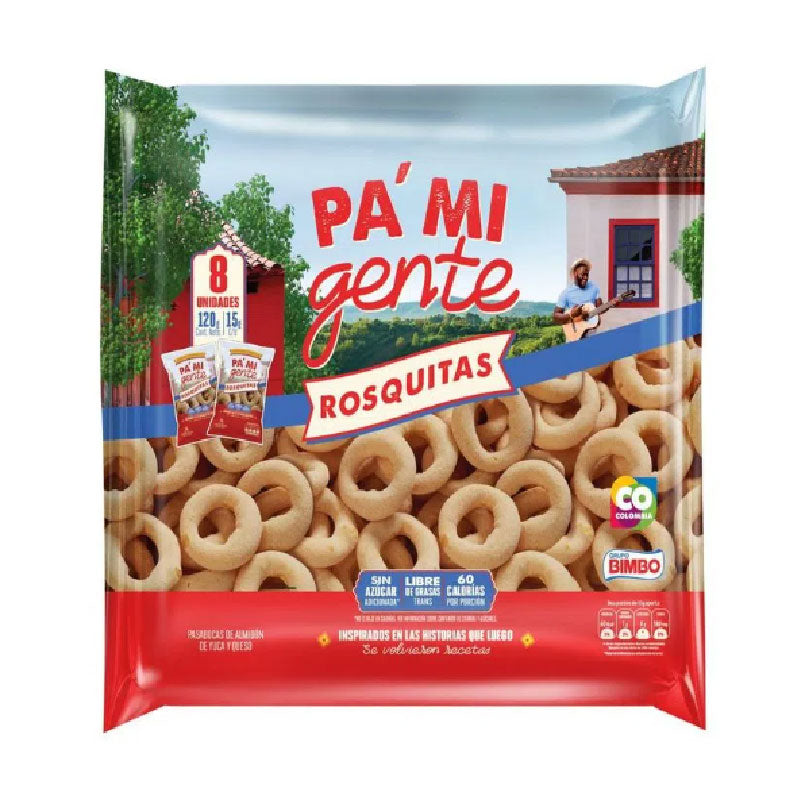 ROSQUITAS 120G 6U ME PAM BIMBO