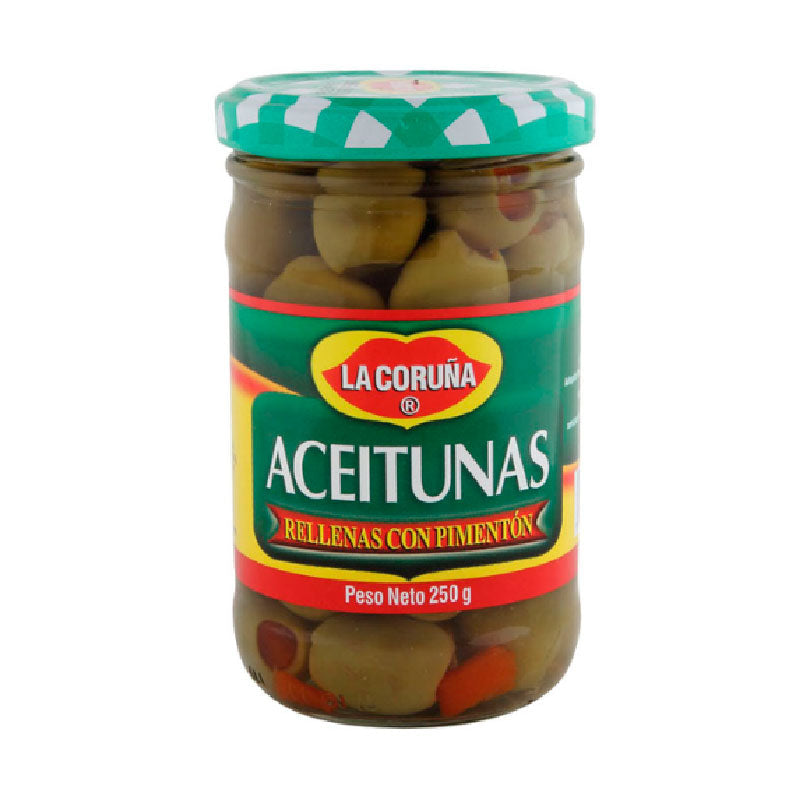 ACEITUNA RELLENAS CORUNA 250G