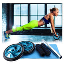 Rueda Para Ejercicios Abdominales Rodillo Abdomen + Tapete