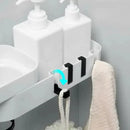 Estante de Baño 360 Autoadhesivo con Cajon