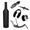 Set De Vino Sacacorchos Con Forma De Botella