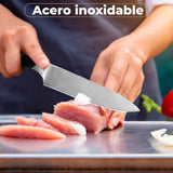 SET CUCHILLOS COCINA 9PZS