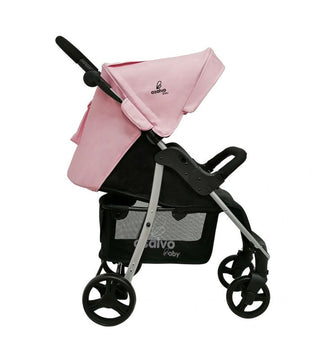 COCHE PASEADOR AMÉRICA 2 ROSADO- 20611 ASALVO