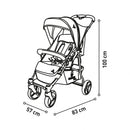 COCHE STROLLER CADIZ 18137 ASALVO
