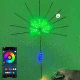 Cinta LED Fuegos Artificiales  App Bluetooth 180 LED RGB ECC180RGB