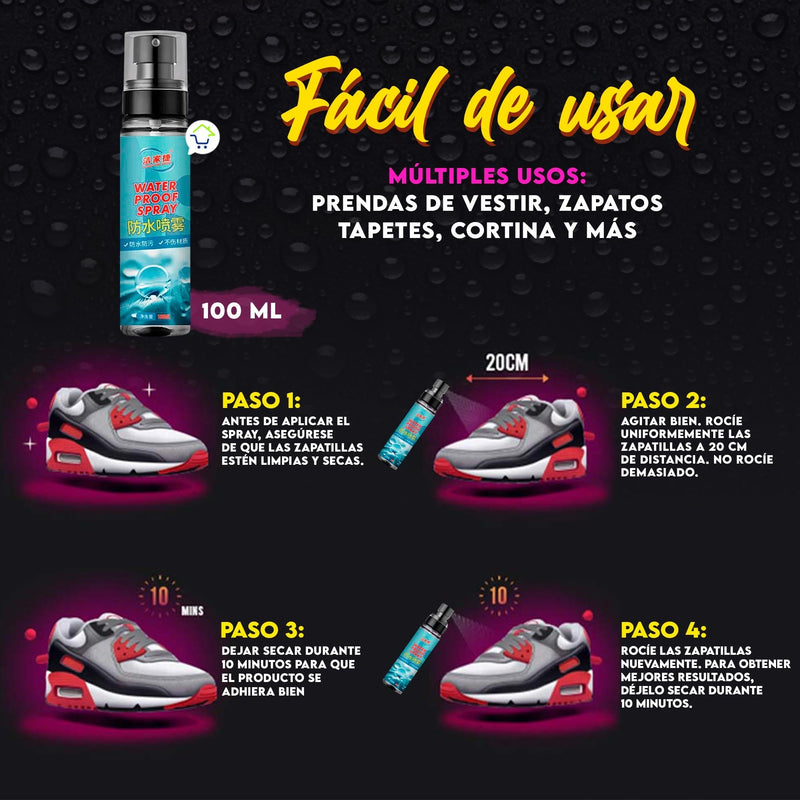 Secador De Zapatos Eléctrico + Gratis Spray Impermeable Multipropósito CFAT11