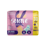 TOALLA FEM SUAVE 34U AC DELGADA