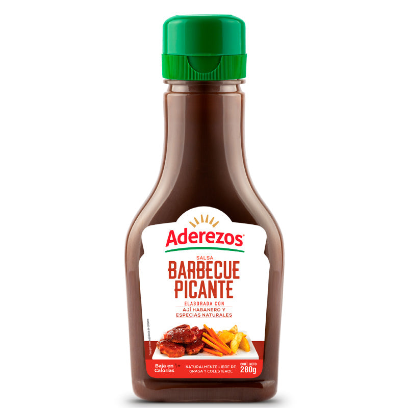 SALSA BBQ PICANTE 280G ADEREZOS