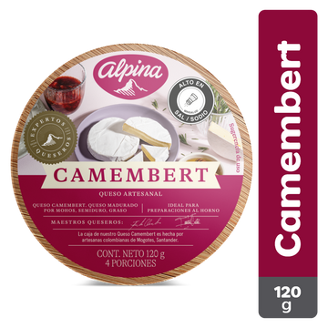 QUESO CAMMEMBERT ALPINA 120G