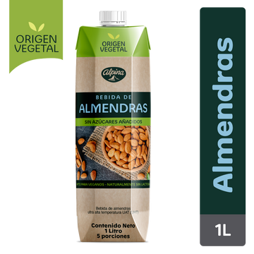 BEBIDA ALMENDRAS ALPINA 1000ML CAJA