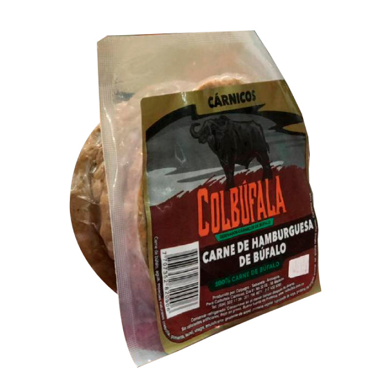 CARNE DE HAMBURGUESA 500G COLBUFALA