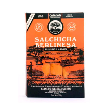 SALCHICHA BERLINESA 300G CATALAN