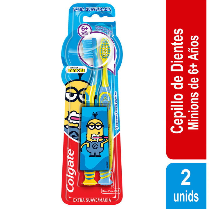 CEPILLO COLGATE 2U EXTRA/SUAVE MINIONS