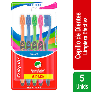 CEPILLO COLGATE 5U COLORS