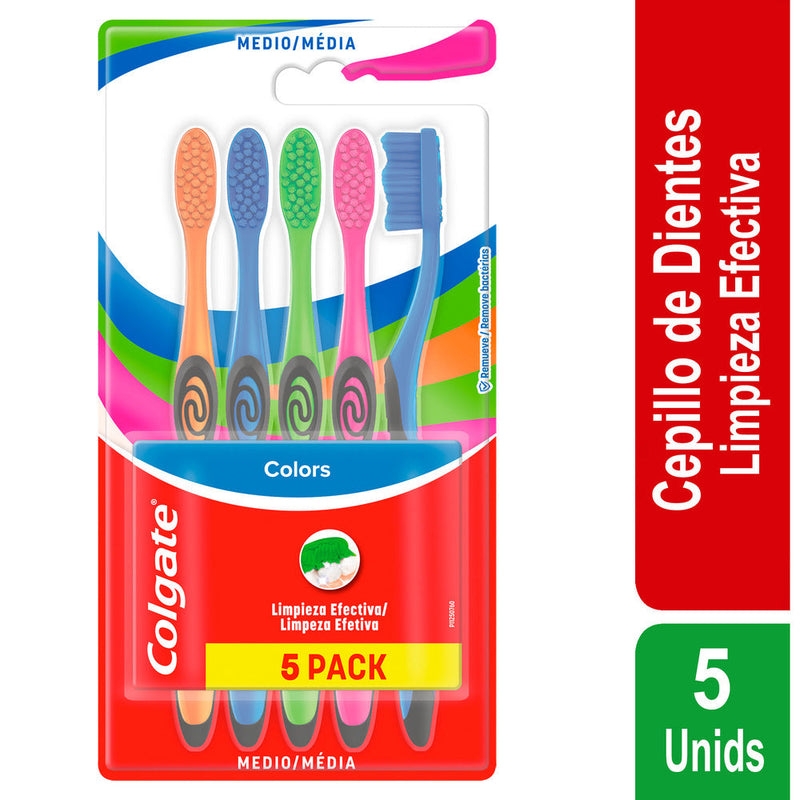 CEPILLO COLGATE 5U COLORS