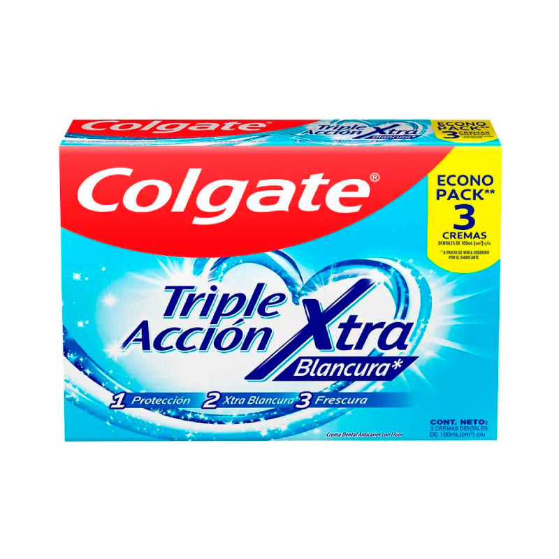 CREMA COLGATE 3U 100ML EXTRA/BLANCURA