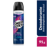 DESODORANTE SPEED STICK 91G FEEL ATTRAC