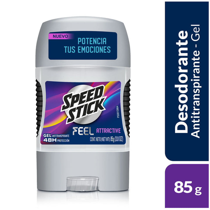 DESODORANTE SPEED STICK 85G GEL FEEL