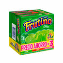 GELATINA FRUTINO X3 40G c/u LIMON FRESA FRUT