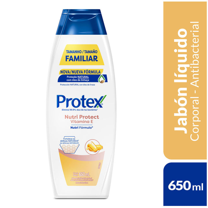 JABON PROTEX LIQ 650ML NUTRI PROTECT VIT