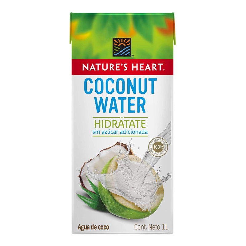 AGUA DE COCO 1000ML NATURES HEART
