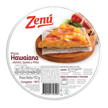PIZZA ZENU 113G HAWAINA