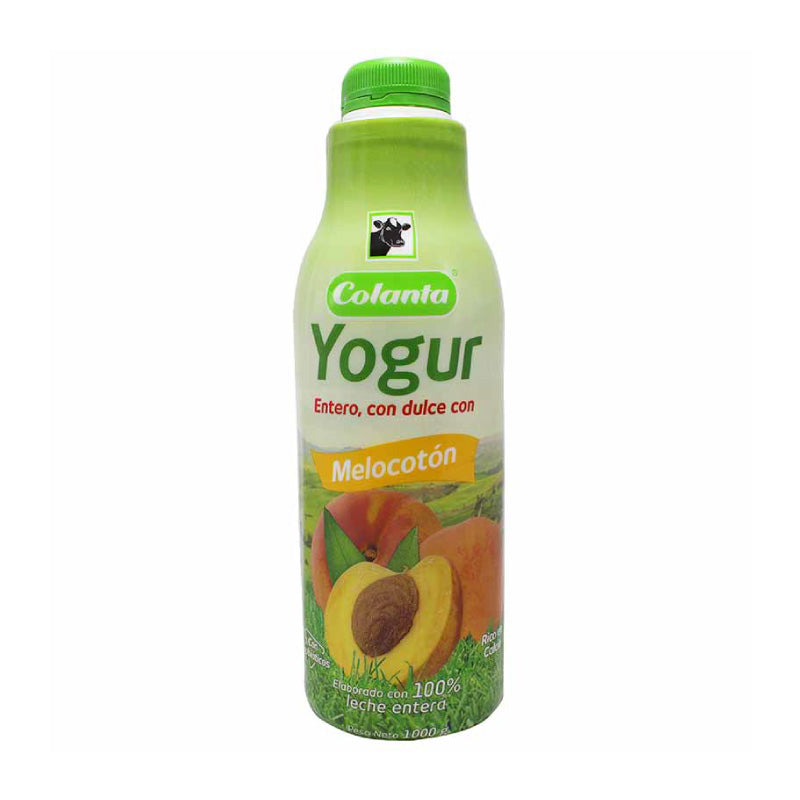 YOGURT COLANTA 1000C GFA MELOCOTON