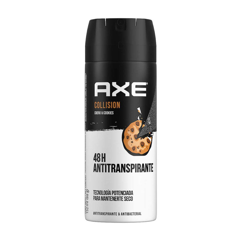 DESODORANTE AXE 90G SPRAY COLLISION