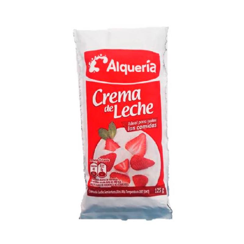 CREMA LECHE ALQUERIA 125G