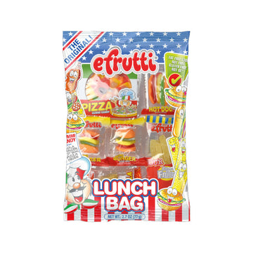 GOMAS E-FRUTTI 77G LUNCH BAG