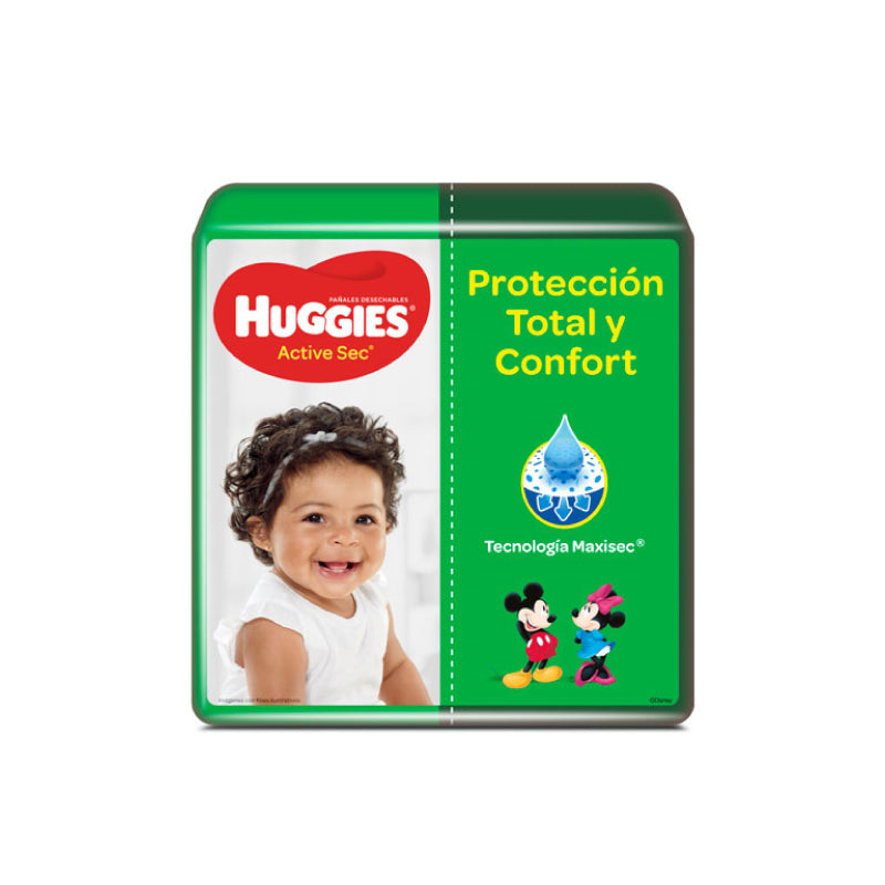 PAÑALES HUGGIES ACTIVSEC 50U ETAPA 3