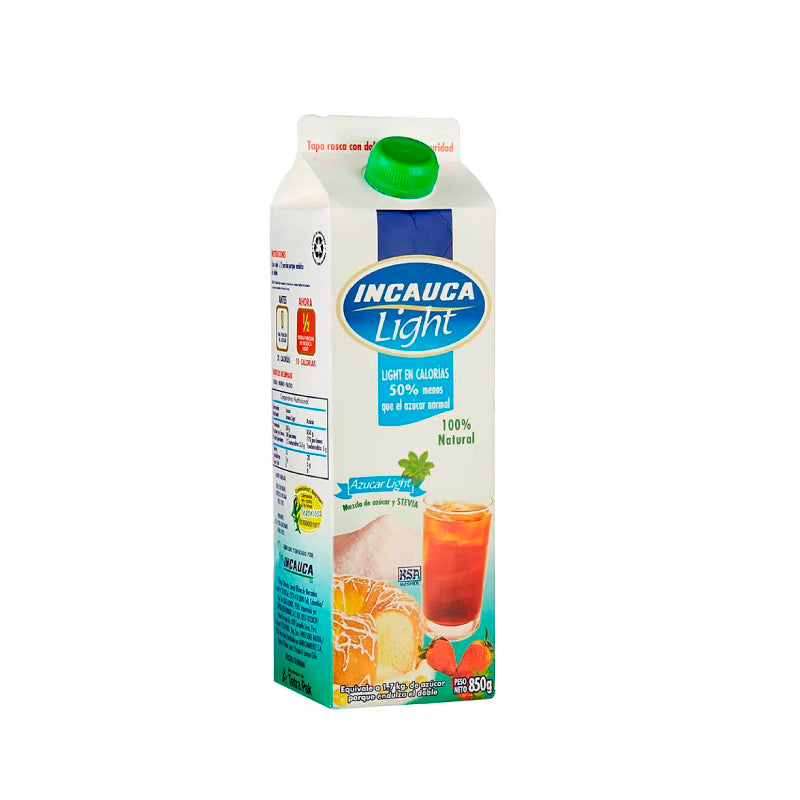 AZUCAR INCAUCA 850G LIGHT BLANCA TETRA