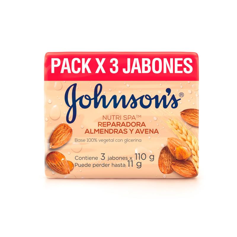 JABON J&J ADULTO 3U 110G AVENA
