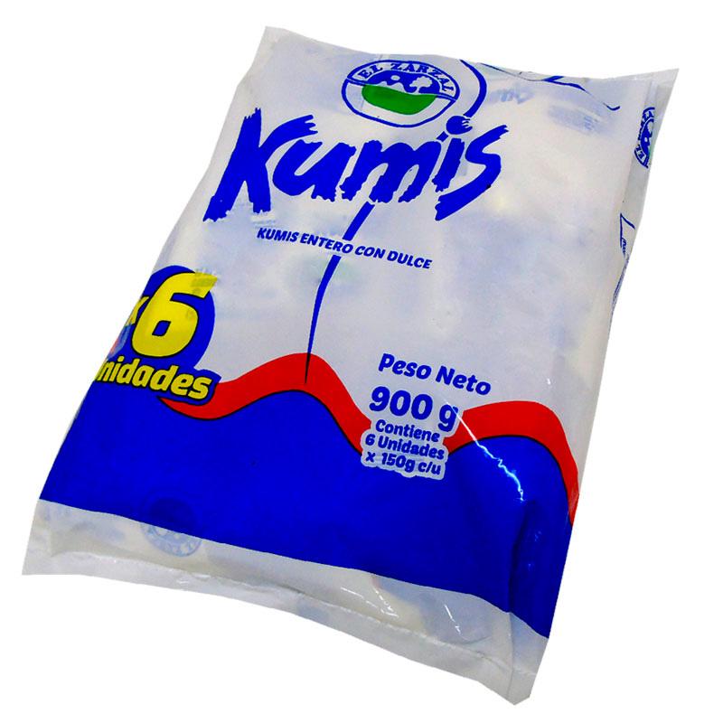 KUMIS ZARZAL 6U X 150G BOLSA