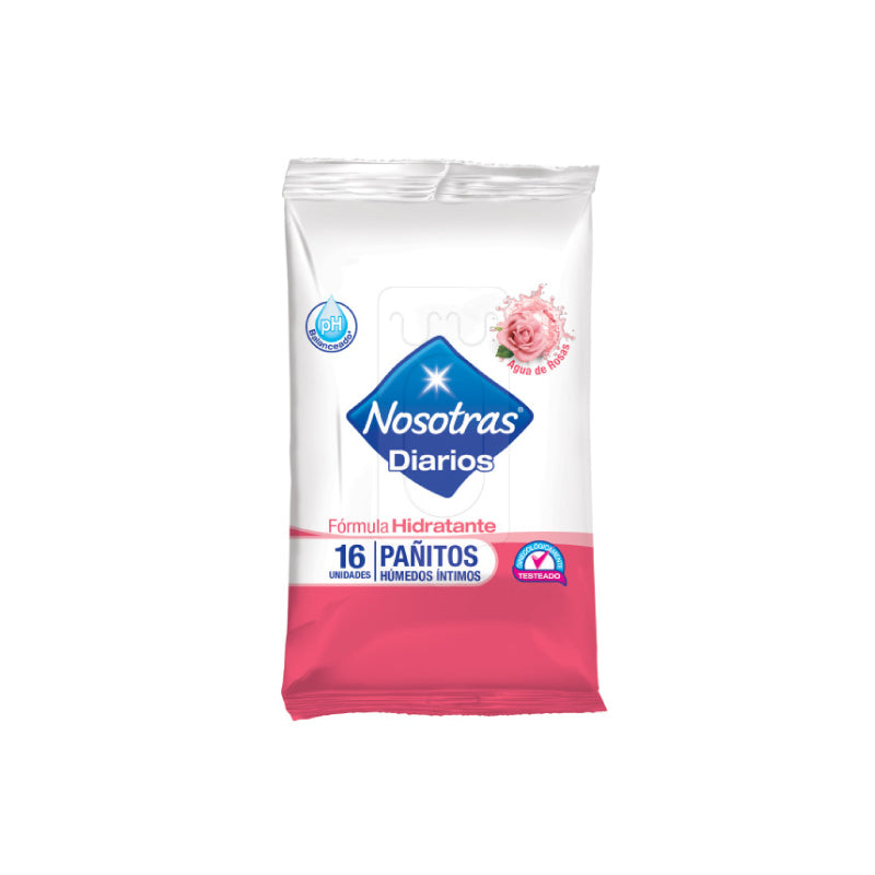 PANITOS HUMEDOS NOSOTRAS 16U HIDRATANTE