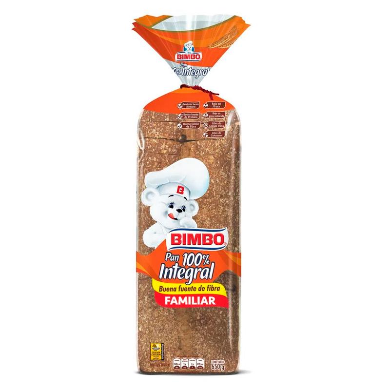 PAN BIMBO 650G INTEGRAL