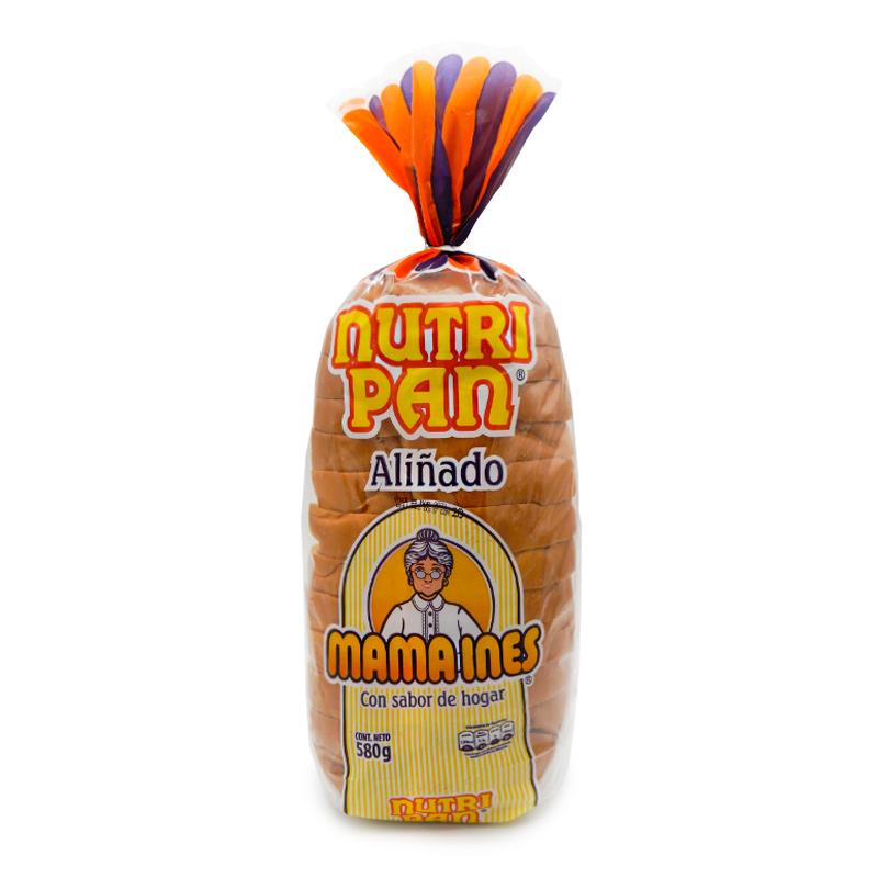 PAN BLANDO NUTRIPAN 580G TAJADO