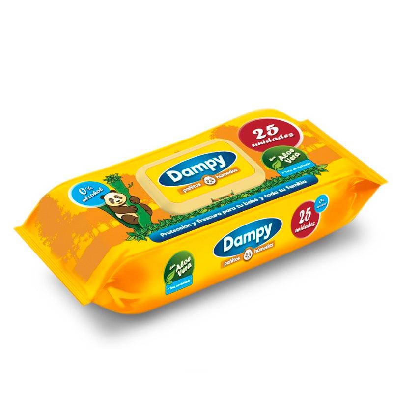 PANITOS HUMEDOS 25U DAMPY
