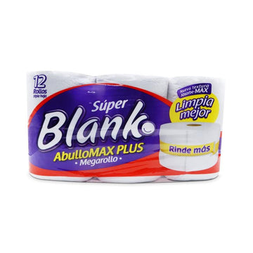 PAPEL HIGIENICO SUPER BLANKO 12U TRIPLE HOJA