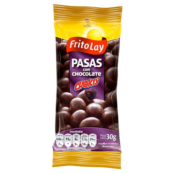 PASAS CHOCOLATE 30G FRITO LAY
