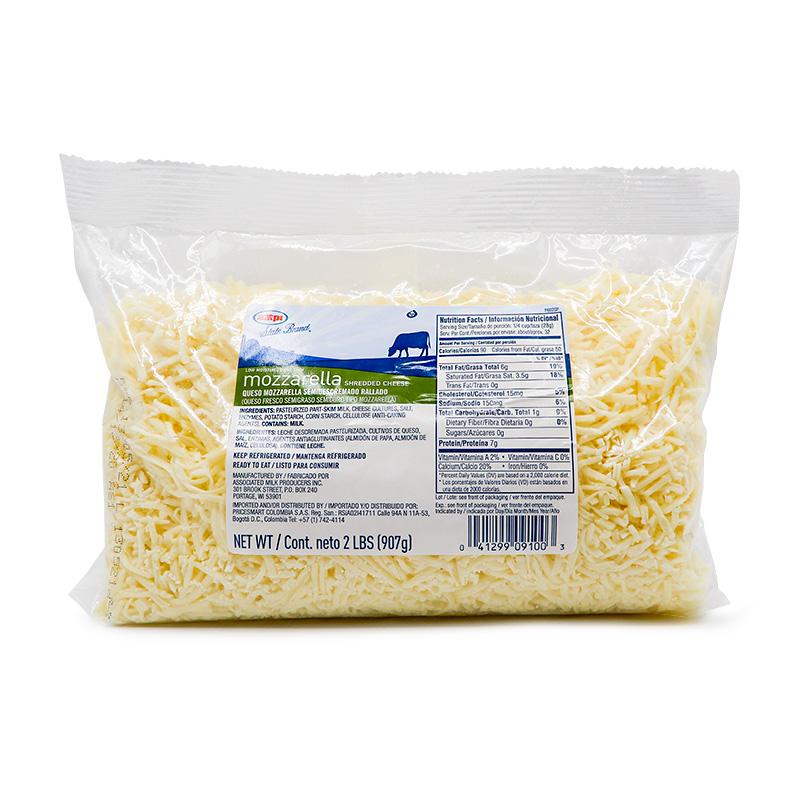 QUESO MOZZARELLA 907G RALLADO