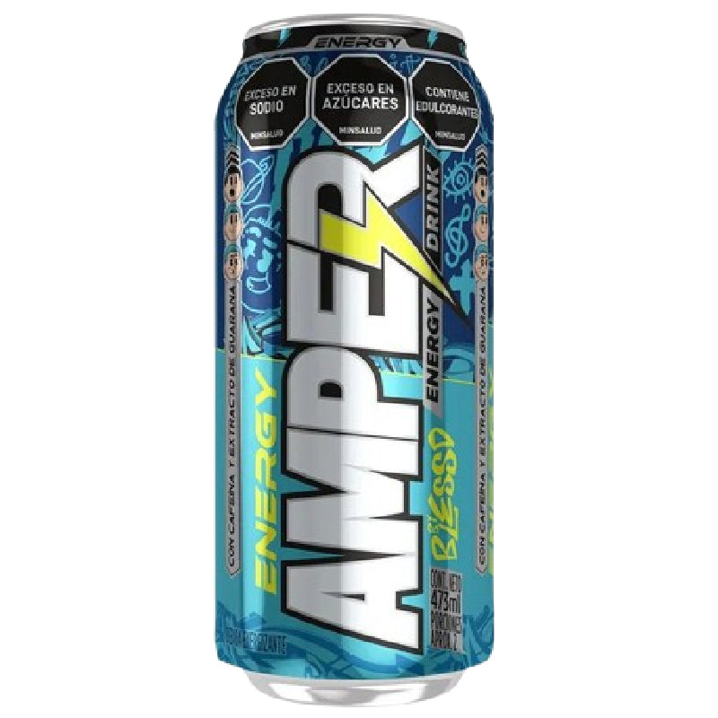 BEBIDA ENERGIZANTE AMPER 473ML BLUE