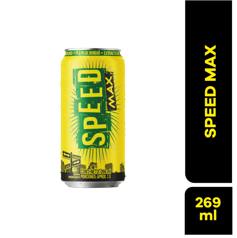 BEBIDA ENERGIZANTE SPEED MAX 269ML LATA