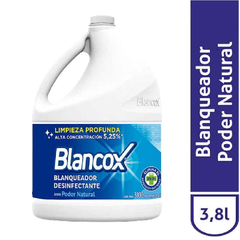 BLANQUEADOR BLANCOX 3800ML NATURAL