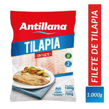 FILETE TILAPIA ANTILLANA 1000G