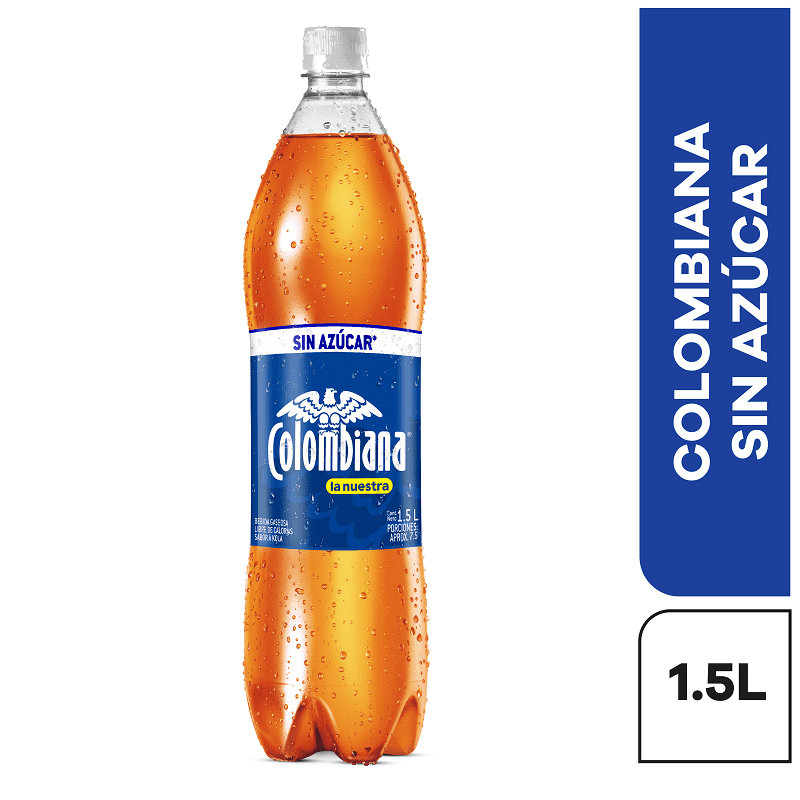 GASEOSA POSTOBON 1.5L COLOMBIANA ZERO