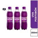 GASEOSA POSTOBON UVA PET 250 TRIPAC